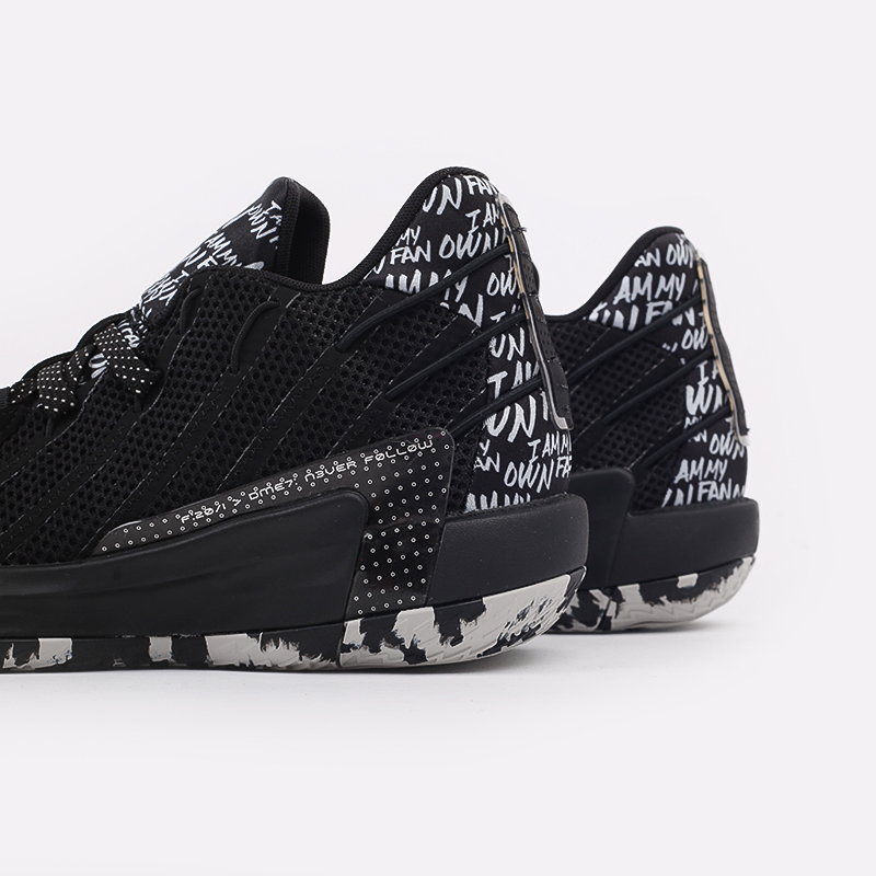  черные баскетбольные кроссовки adidas Dame 7 FX6615 - цена, описание, фото 6