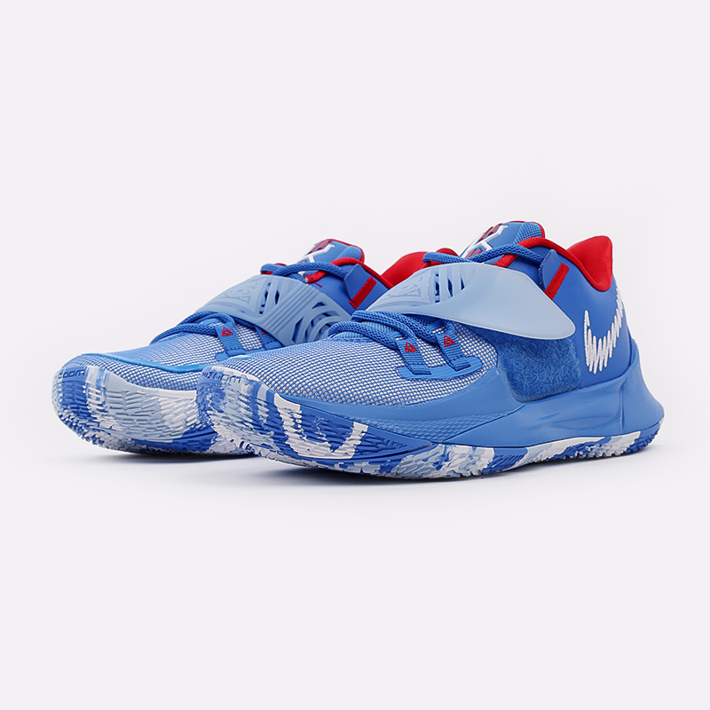 мужские голубые баскетбольные кроссовки Nike Kyrie Low 3 CJ1286-400 - цена, описание, фото 2