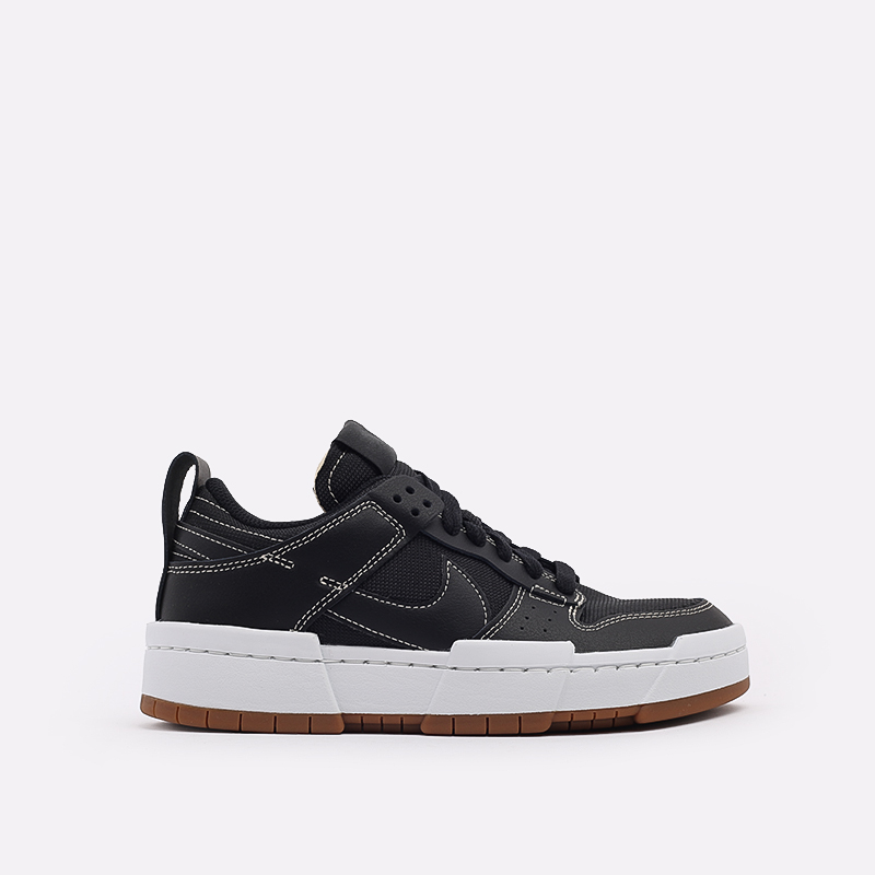 женские черные кроссовки Nike WMNS Dunk Low Disrupt CK6654-002 - цена, описание, фото 1