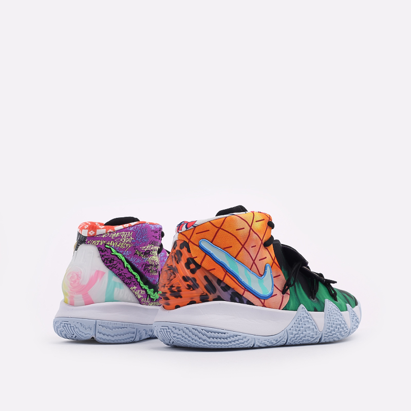 мужские разноцветные баскетбольные кроссовки Nike Kybrid S2 CQ9323-900 - цена, описание, фото 4