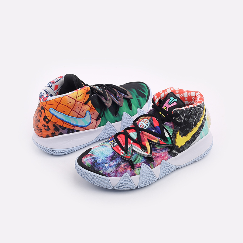 мужские разноцветные баскетбольные кроссовки Nike Kybrid S2 CQ9323-900 - цена, описание, фото 6