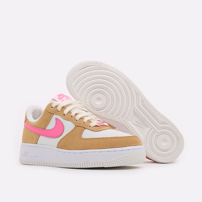 женские коричневые кроссовки Nike WMNS Air Force 1 '07 DC1156-700 - цена, описание, фото 4