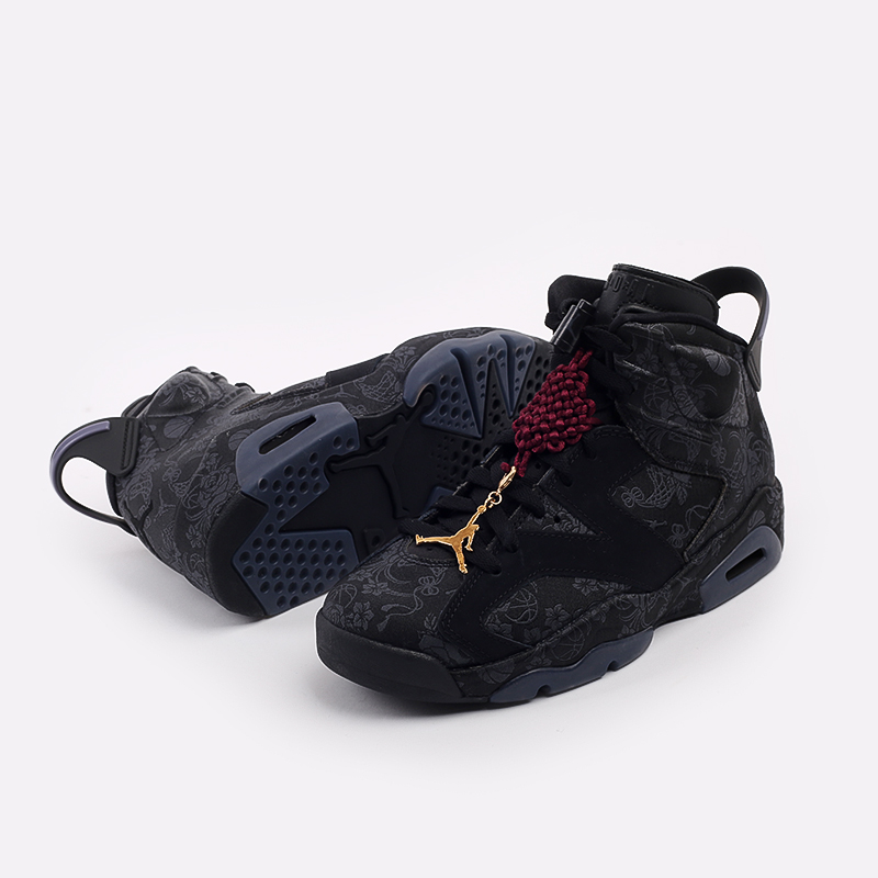 женские черные кроссовки Jordan WMNS 6 Retro DB9818-001 - цена, описание, фото 5