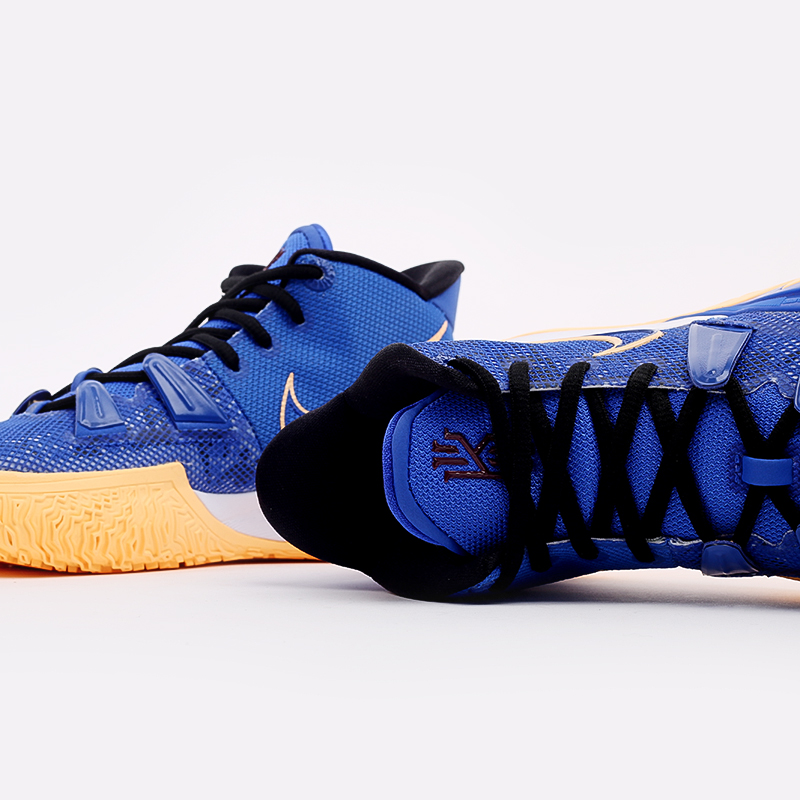  синие баскетбольные кроссовки Nike Kyrie 7 CQ9326-400 - цена, описание, фото 5