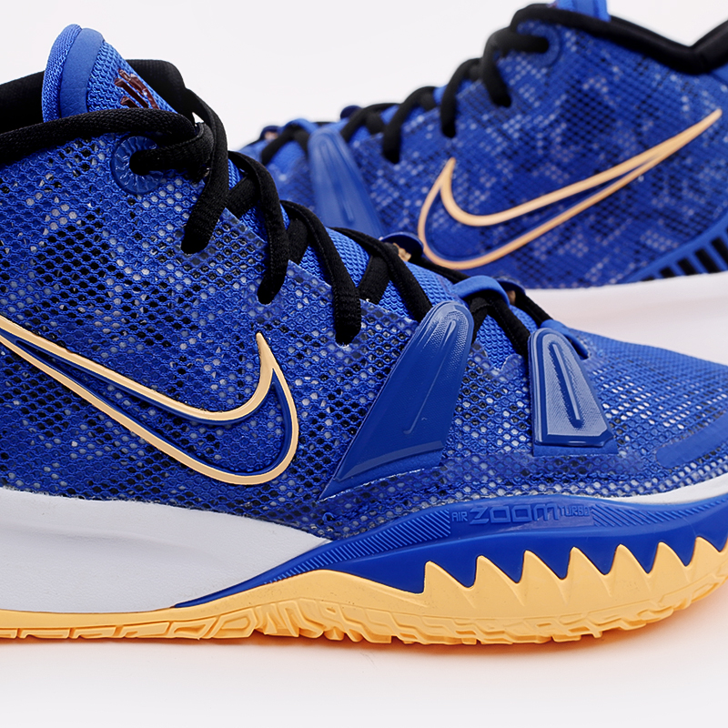  синие баскетбольные кроссовки Nike Kyrie 7 CQ9326-400 - цена, описание, фото 7