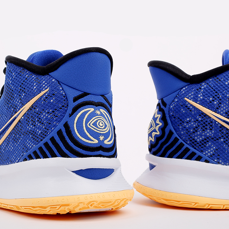  синие баскетбольные кроссовки Nike Kyrie 7 CQ9326-400 - цена, описание, фото 9
