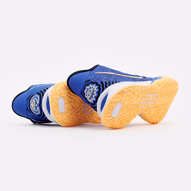  синие баскетбольные кроссовки Nike Kyrie 7 CQ9326-400 - цена, описание, фото 3