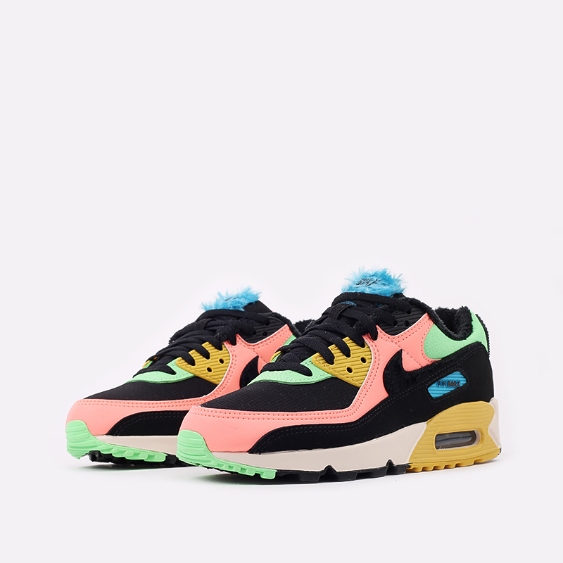 женские разноцветные кроссовки Nike Wmns Air Max 90 PRM CT1891-600 - цена, описание, фото 2