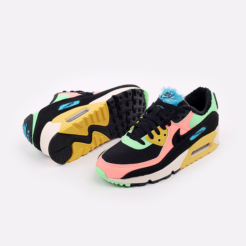 женские разноцветные кроссовки Nike Wmns Air Max 90 PRM CT1891-600 - цена, описание, фото 6
