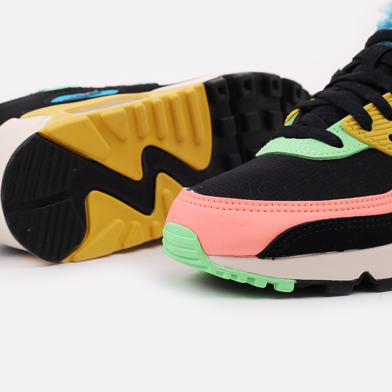 женские разноцветные кроссовки Nike Wmns Air Max 90 PRM CT1891-600 - цена, описание, фото 7