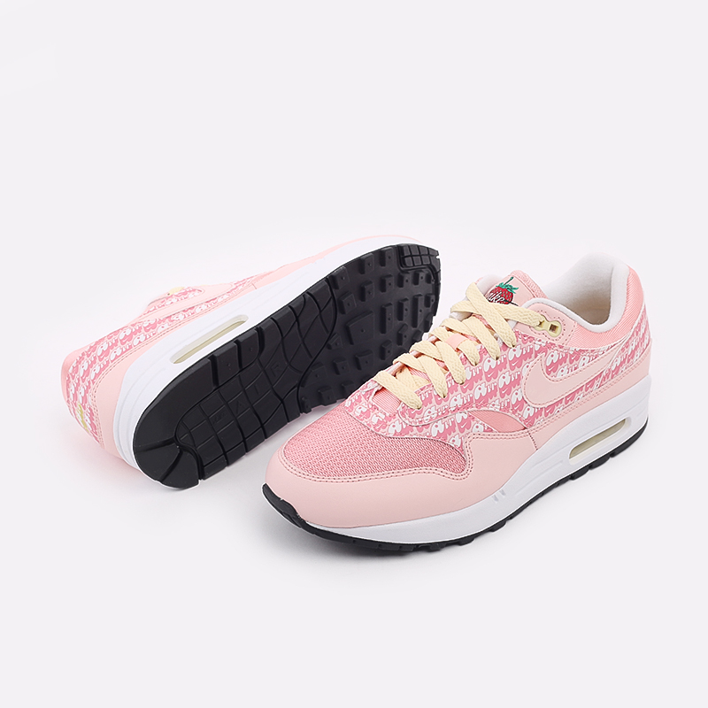  розовые кроссовки Nike Air Max 1 PRM CJ0609-600 - цена, описание, фото 5