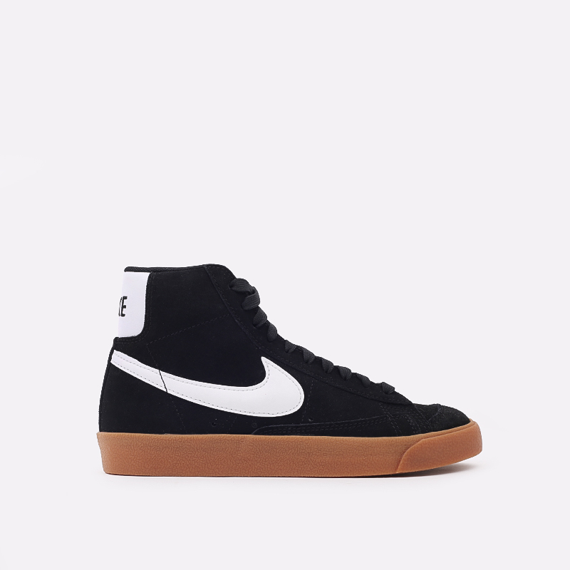 женские черные кроссовки Nike WMNS Blazer Mid '77 Suede DB5461-001 - цена, описание, фото 1