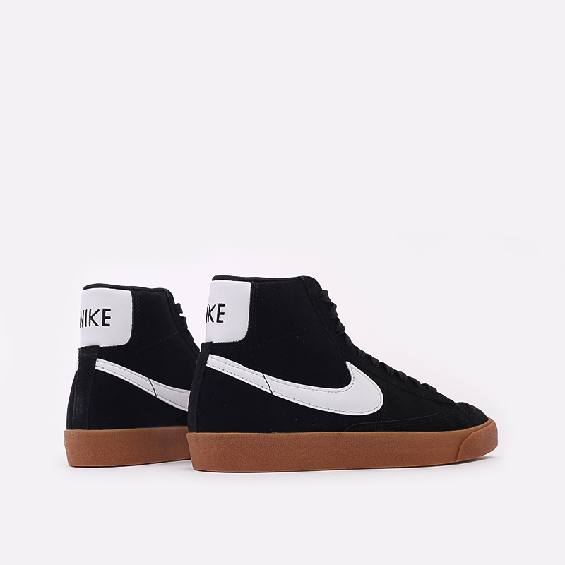 женские черные кроссовки Nike WMNS Blazer Mid '77 Suede DB5461-001 - цена, описание, фото 4