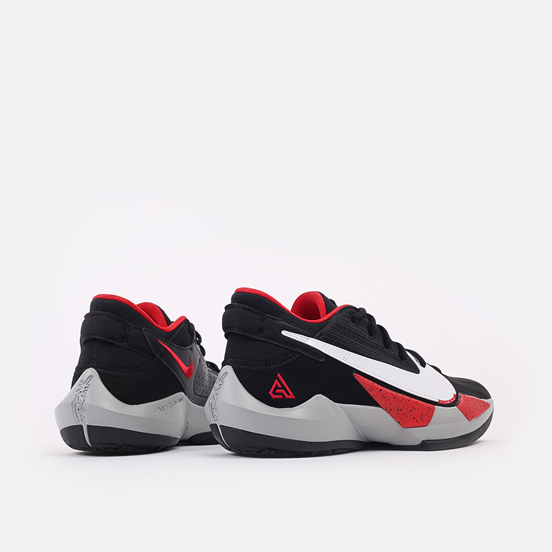 мужские черные баскетбольные кроссовки Nike Zoom Freak 2 CK5424-003 - цена, описание, фото 4