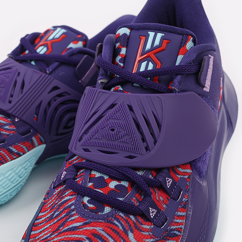 мужские фиолетовые баскетбольные кроссовки Nike Kyrie Low 3 CJ1286-500 - цена, описание, фото 8