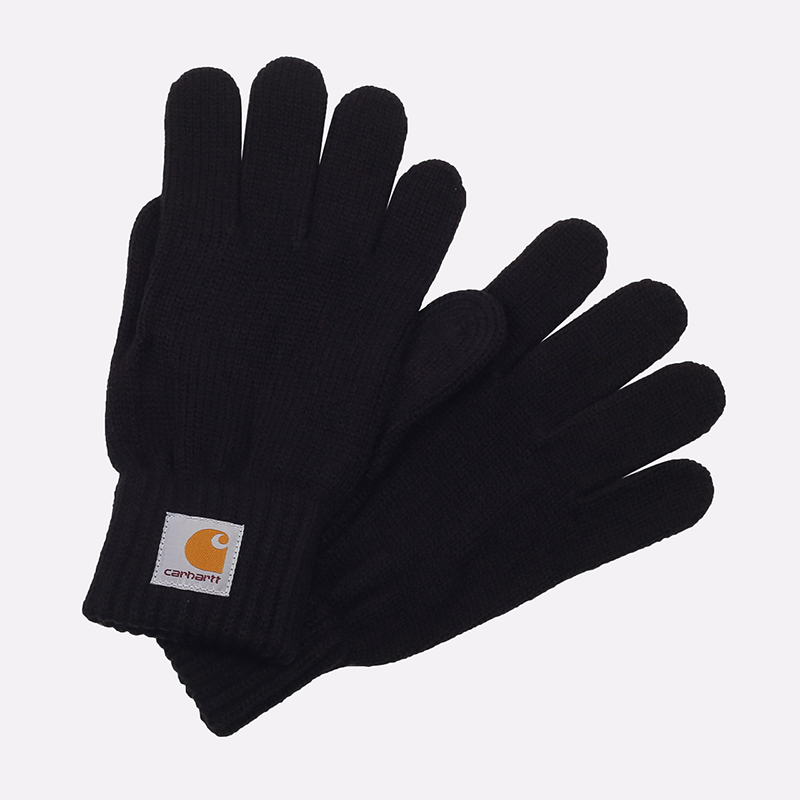  черные перчатки Carhartt WIP Watch I021756-black - цена, описание, фото 1