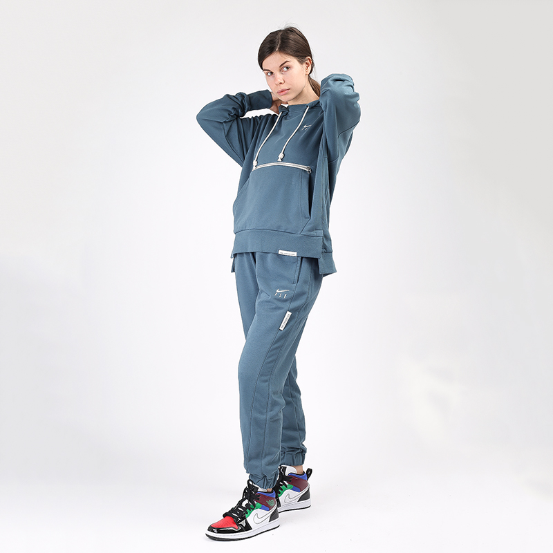 Женская толстовка Nike Swoosh Fly Standart Issue (CU3479-058)  - цена, описание, фото 3