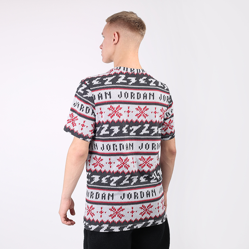 мужская черная футболка Jordan Ugly Sweater Crew CT3711-101 - цена, описание, фото 4