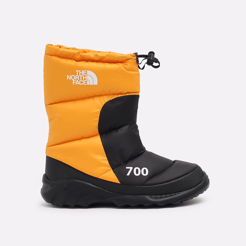 мужские желтые ботинки The North Face Nuptse Bootie 700 TA4OAXZU3 - цена, описание, фото 1
