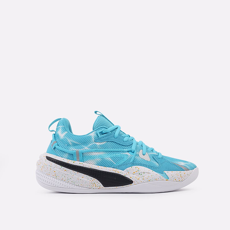  голубые баскетбольные кроссовки PUMA RS-Dreamer Super Mario Sunsh 19507601 - цена, описание, фото 1