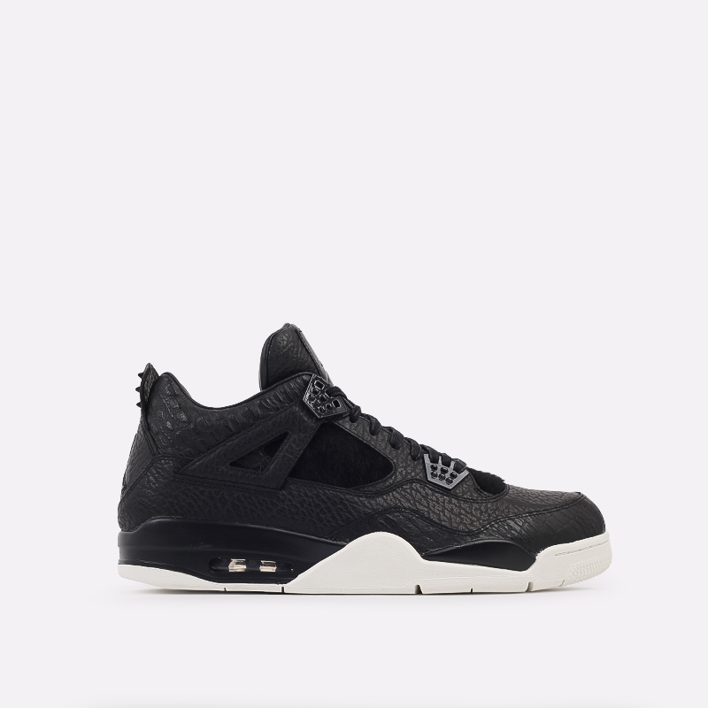 мужские черные кроссовки Jordan 4 Retro Premium 819139-010 - цена, описание, фото 1