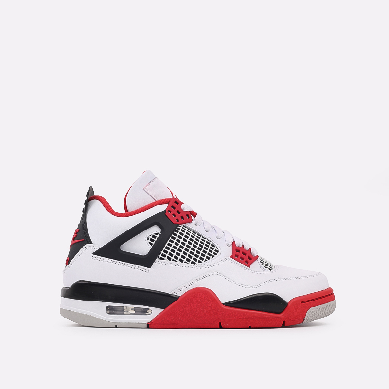 

Кроссовки Jordan, Белый, 4 Retro