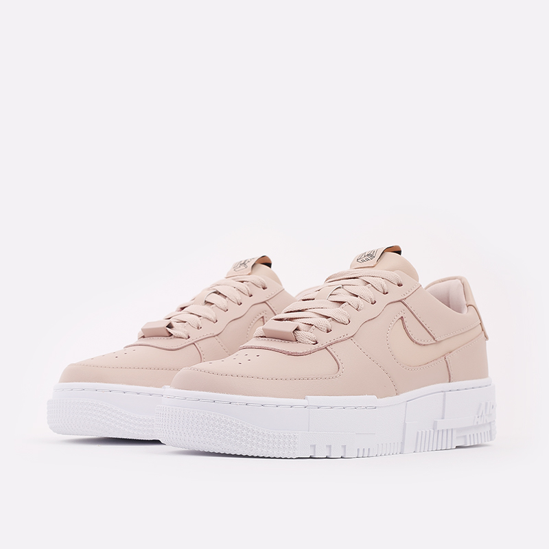 женские бежевые кроссовки Nike WMNS Air Force 1 Pixel CK6649-200 - цена, описание, фото 2