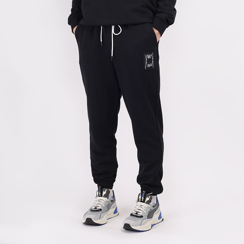 мужские черные брюки PUMA Pivot Terry Pant 53032201 - цена, описание, фото 1