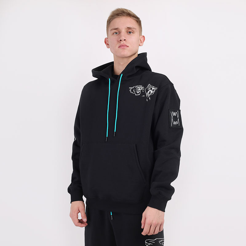 мужская черная толстовка PUMA Franchise Hoodie 53031401 - цена, описание, фото 1