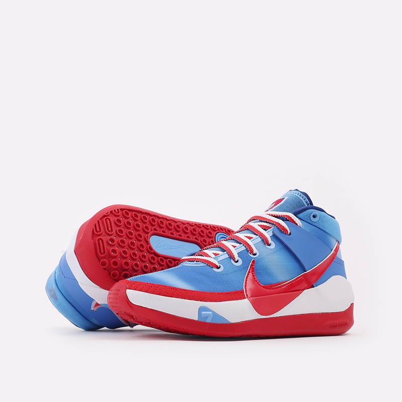  синие баскетбольные кроссовки Nike KD13 DC0009-400 - цена, описание, фото 6