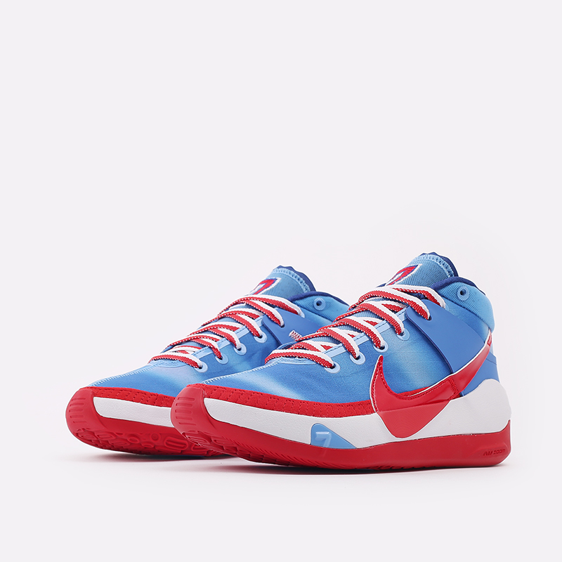  синие баскетбольные кроссовки Nike KD13 DC0009-400 - цена, описание, фото 2