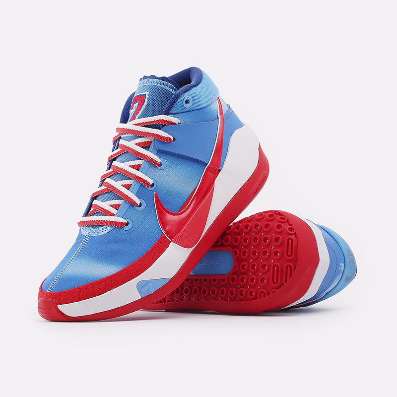  синие баскетбольные кроссовки Nike KD13 DC0009-400 - цена, описание, фото 3