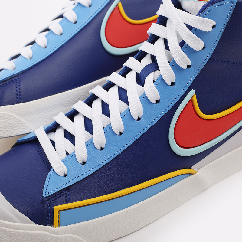 мужские синие кроссовки Nike Blazer Mid '77 Infinite DA7233-400 - цена, описание, фото 9