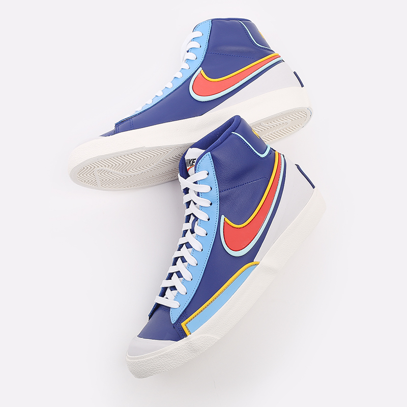 мужские синие кроссовки Nike Blazer Mid '77 Infinite DA7233-400 - цена, описание, фото 7