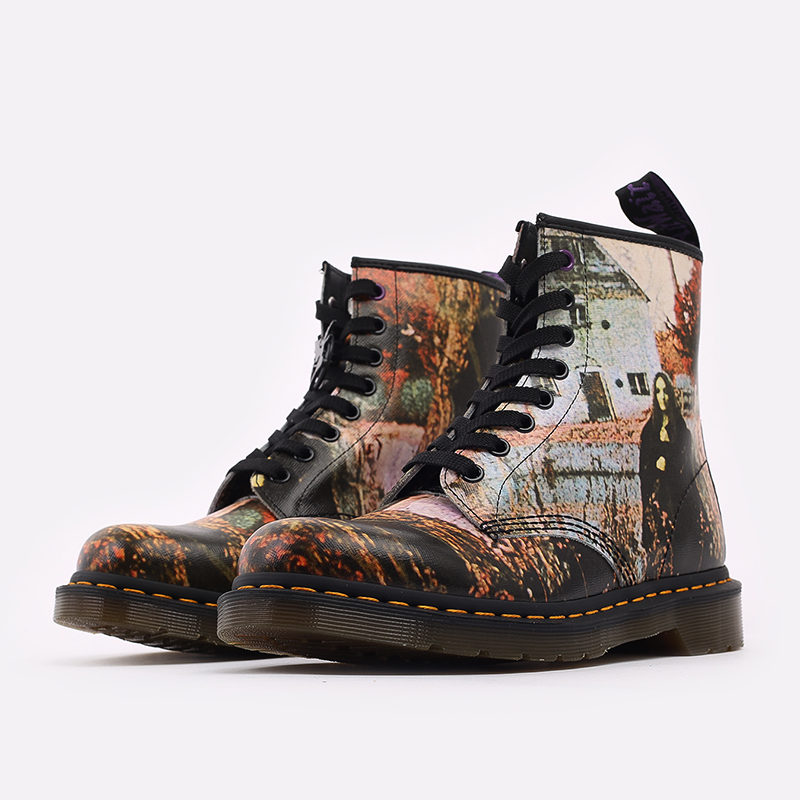  бежевые ботинки Dr. Martens 1460 x Black Sabbath 26315102 - цена, описание, фото 2