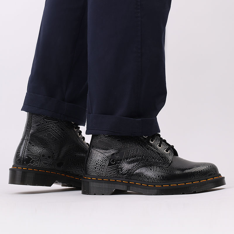 мужские черные ботинки Dr. Martens 1460 26096040 - цена, описание, фото 7