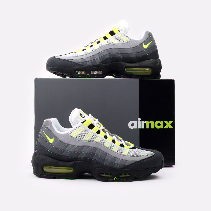 мужские серые кроссовки Nike Air Max 95 OG CT1689-001 - цена, описание, фото 4