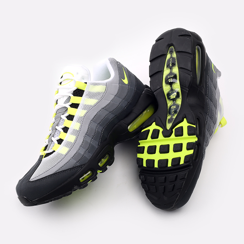 мужские серые кроссовки Nike Air Max 95 OG CT1689-001 - цена, описание, фото 6