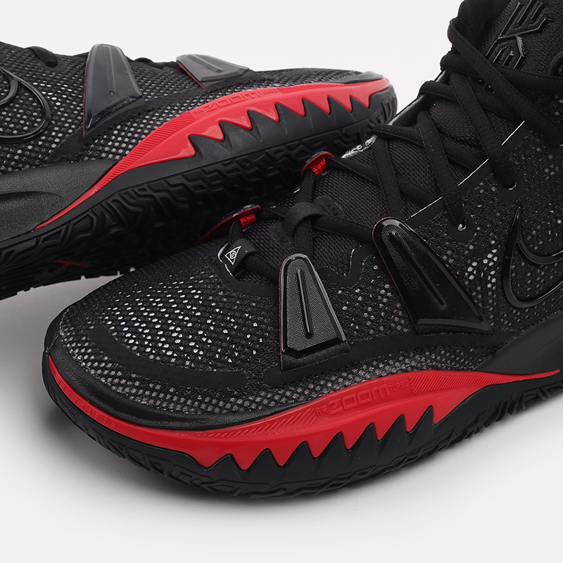 мужские черные баскетбольные кроссовки Nike Kyrie 7 CQ9326-001 - цена, описание, фото 7