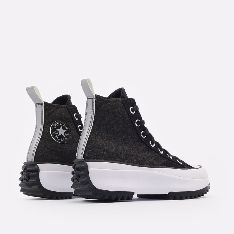  черные кеды Converse Run Star Hike Hi 169437 - цена, описание, фото 3