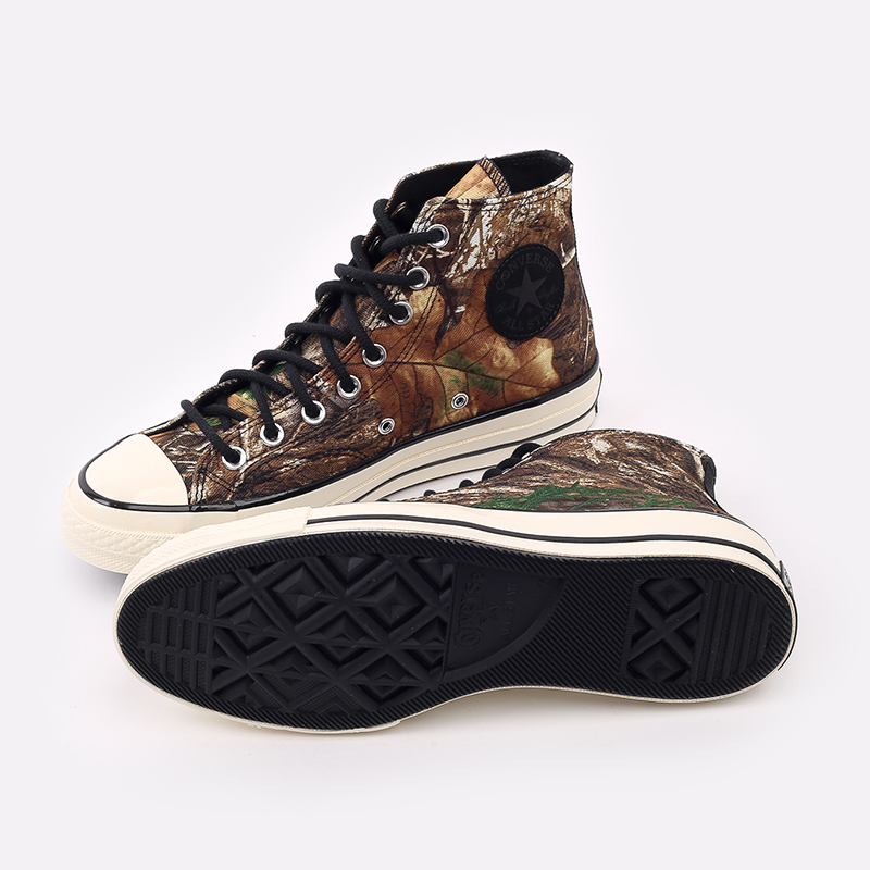  зеленые кеды Converse Chuck 70 Hi 168558 - цена, описание, фото 4