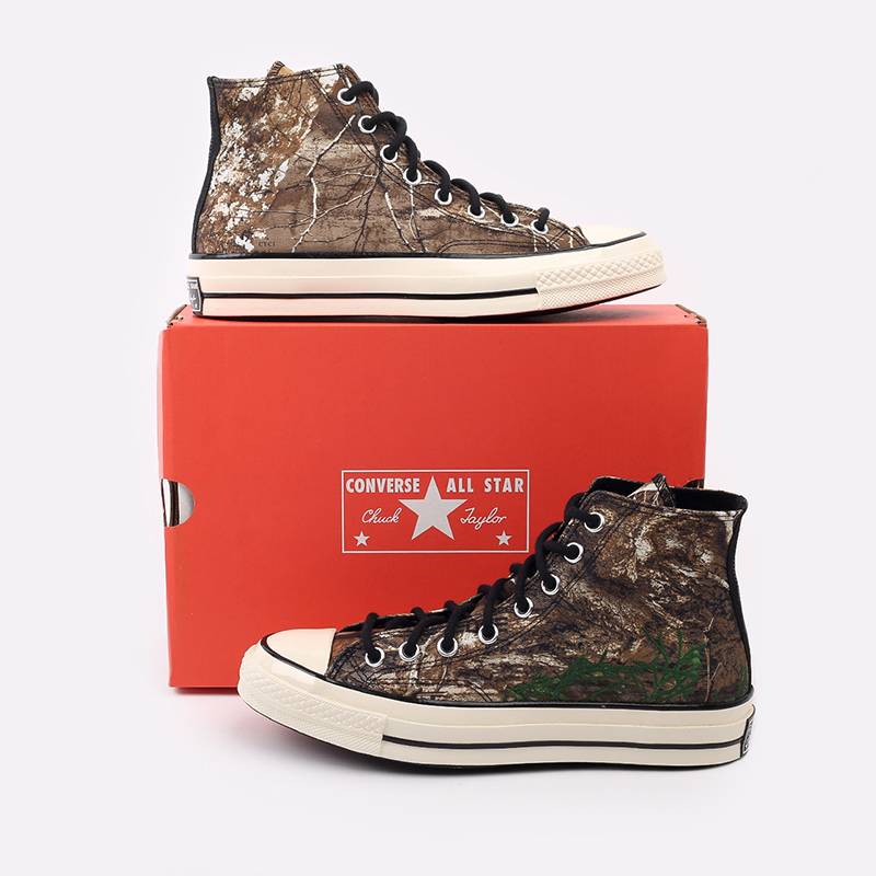  зеленые кеды Converse Chuck 70 Hi 168558 - цена, описание, фото 3