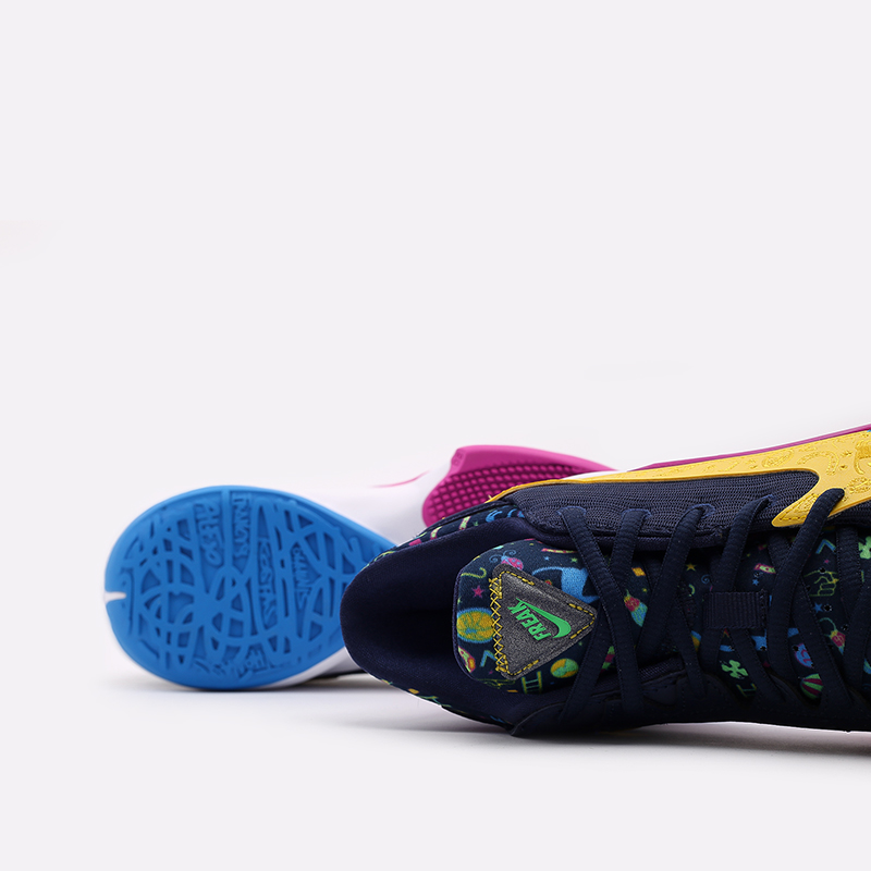 мужские синие баскетбольные кроссовки Nike Zoom Freak 2 DB4689-400 - цена, описание, фото 6