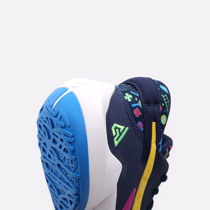 мужские синие баскетбольные кроссовки Nike Zoom Freak 2 DB4689-400 - цена, описание, фото 5