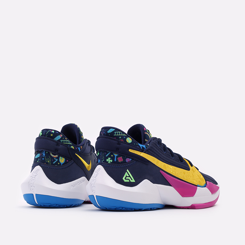 Мужские баскетбольные кроссовки Nike Zoom Freak 2 (DB4689-400)  - цена, описание, фото 3