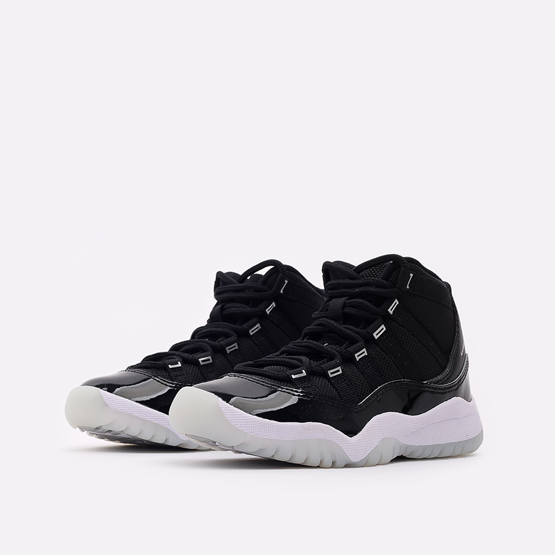 детские черные кроссовки Jordan 11 Retro (PS) 378039-011 - цена, описание, фото 2