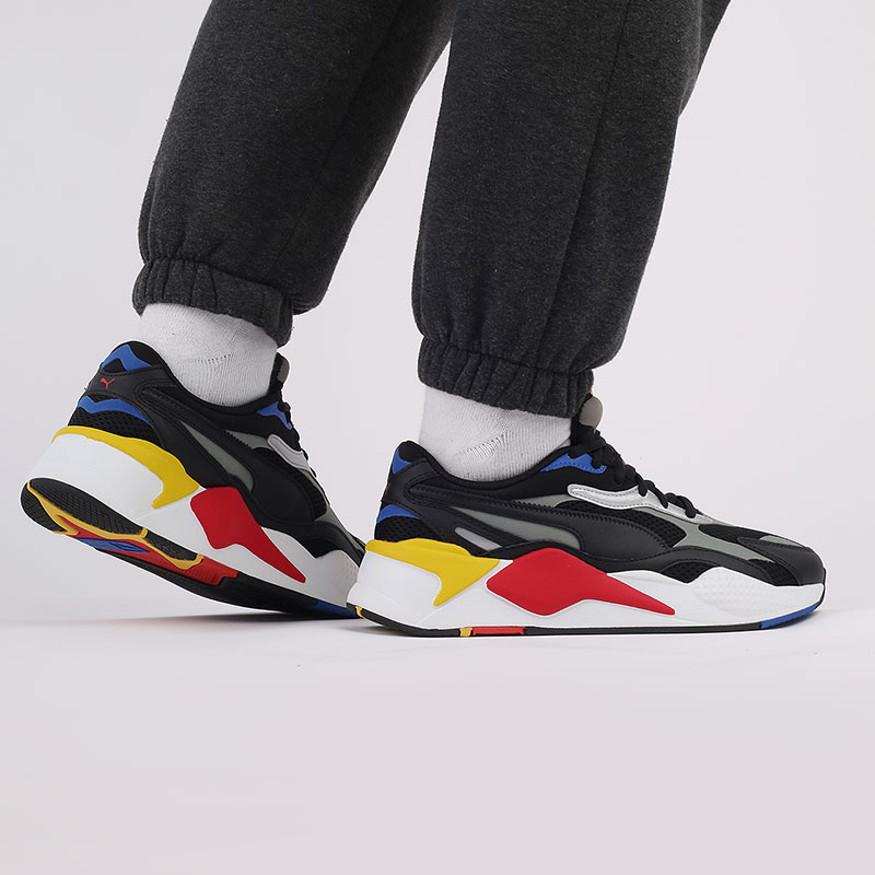 мужские черные кроссовки PUMA RS-X3 Millenium 37323611 - цена, описание, фото 8