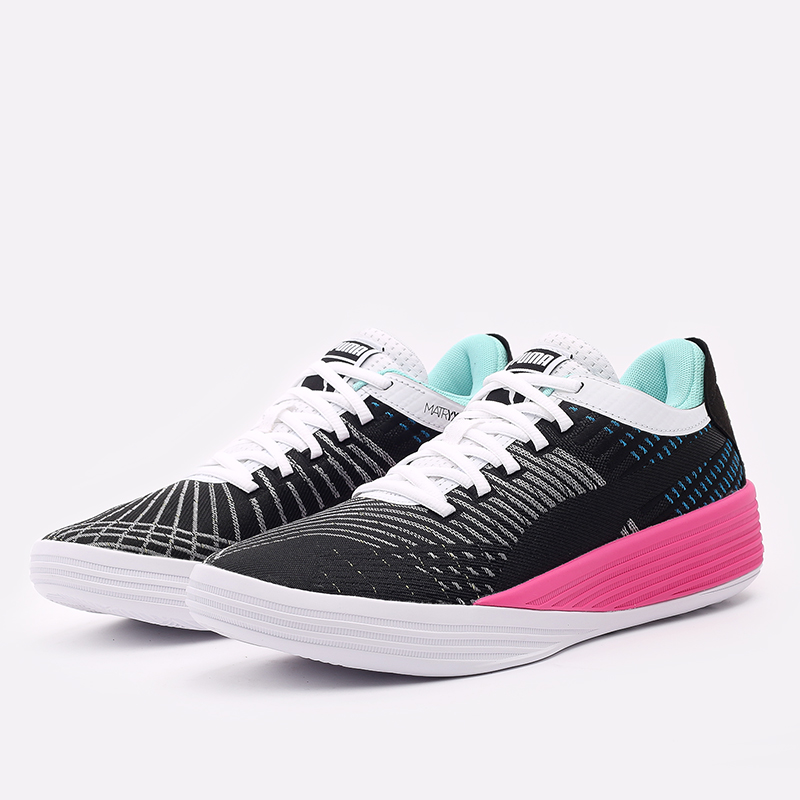 мужские черные баскетбольные кроссовки PUMA Clyde All-Pro 19403902 - цена, описание, фото 2