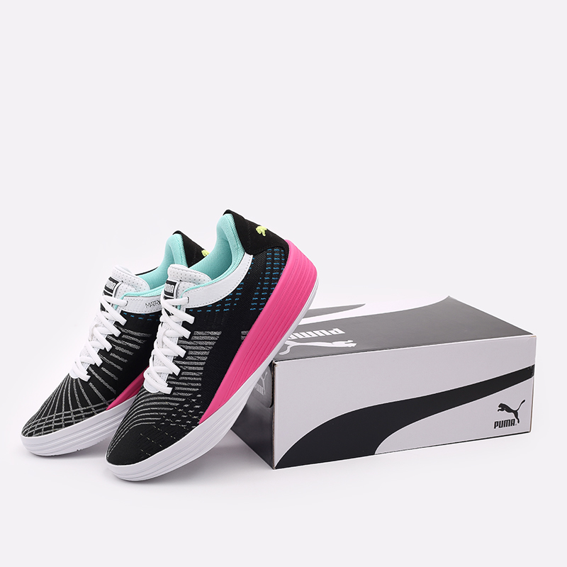 мужские черные баскетбольные кроссовки PUMA Clyde All-Pro 19403902 - цена, описание, фото 4