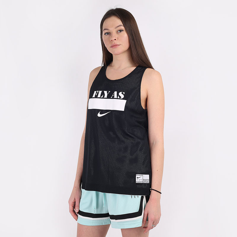 

Майка Nike, Черный;белый, Essential Fly Reversible Basketball Jersey